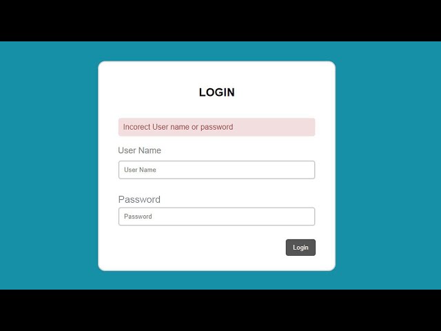 How to Make Login Form in PHP and MySQL