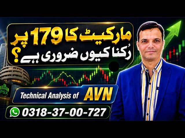 17-08-2026-PSX |Why Is It Important for PSX to Hold at 179? | AVN Technical Analysis