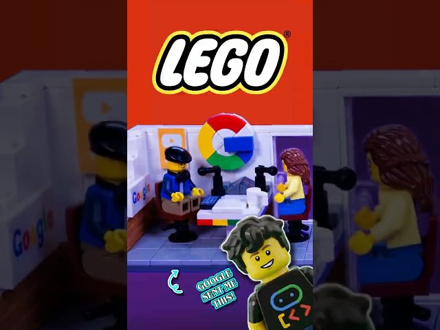 Unboxing Google Developer Experts GDE Custom LEGO Building Set