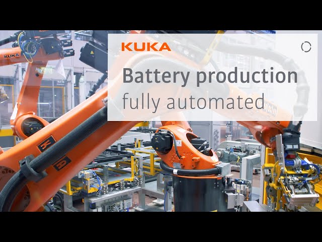 Fully automated battery module production
