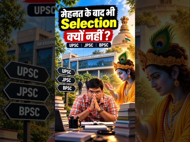 मेहनत के बाद भी Selection नहीं होता ? #jpsc #bpsc #upsc #bhagvadgita #teachersday #liive3gurukul