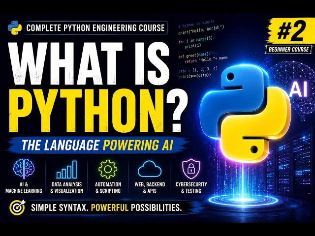 What is Python and Why Is Everyone Learning It? | Python Course for Beginners