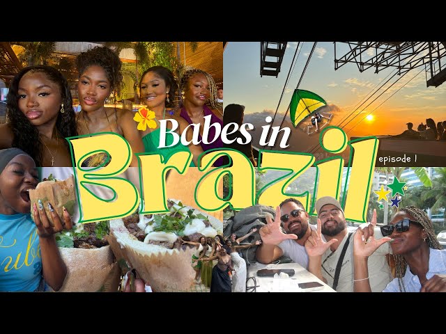 Babes in Brazil Episode 1 | Christ the Redeemer, Handgliding and Samba Class  | Brazil Girls Trip