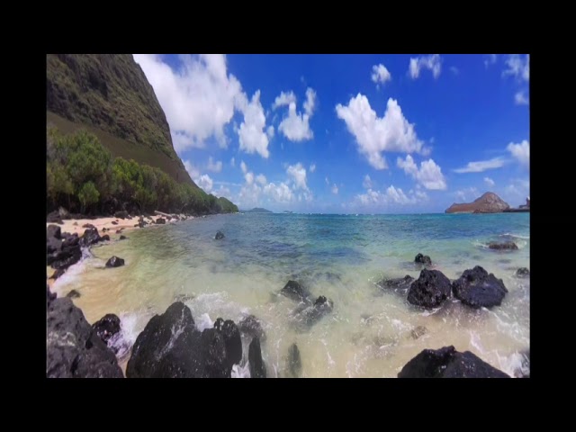 [PowerDirector 365 Edited Output_resize +ForkMMI_CLI_TAG] Hawaii Makapuu Beach VR180 manual injected