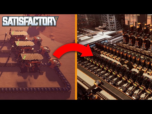 Satisfactory Layouts that Will Carry You Through the Whole Game