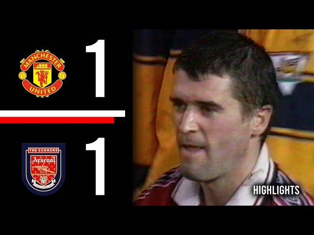 Manchester United v Arsenal | Andy Cole Earns United a Point | Highlights | 1998/1999
