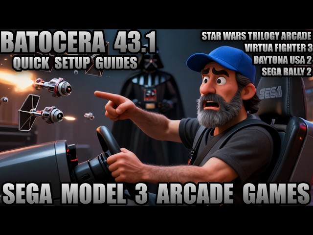 Batocera 43.1 Quick setup guides Sega Model 3 arcade games