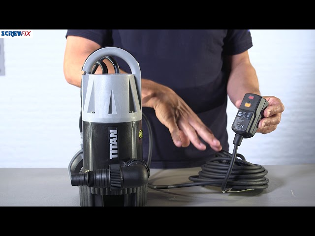 TITAN TTB582PMP 750W Dirty Water Pump 220-240V | Screwfix
