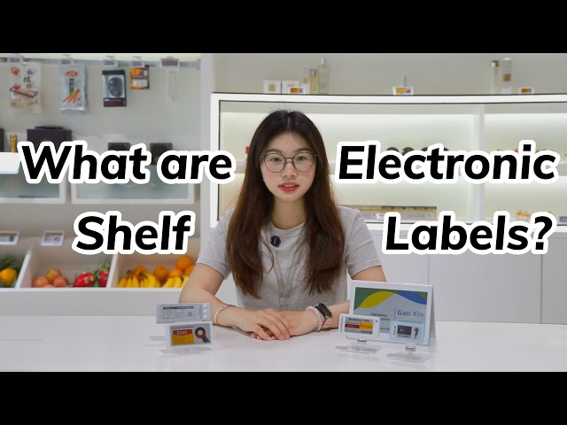 What are e-ink labels?