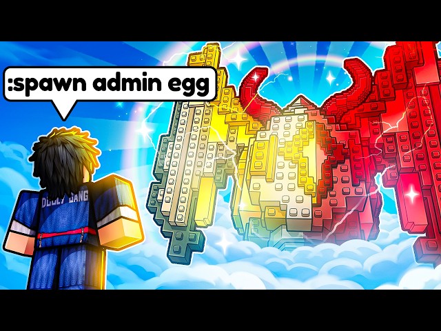 I Got ADMIN Commands in Steal an Egg..