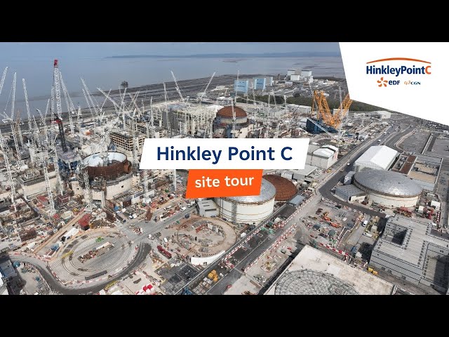 New behind the scenes site tour unveiled of Hinkley Point C | July 2024