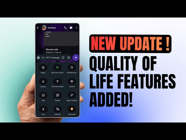 New Update - Quality of life Features Added on this Android App !
