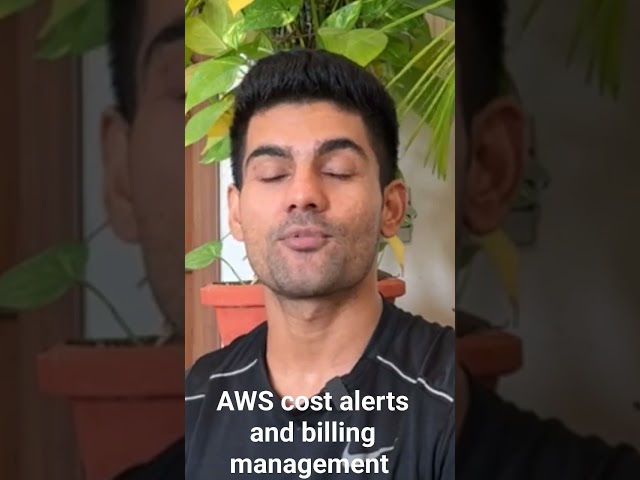 AWS biiling management  cost control alerts  #awsblog #cloudlearning #aws #elearning #amazoncloud