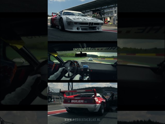 9000rpm flame throwing BMW M1