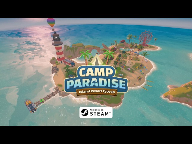 Camp Paradise: Island Resort Tycoon Trailer