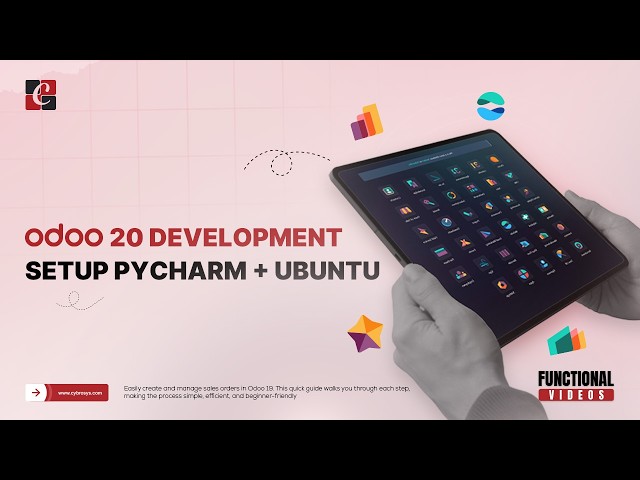 How to Set Up an Odoo 20 Development Environment Using PyCharm on Ubuntu | Odoo 20 Technical Video