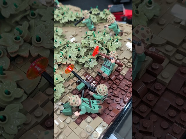 WWII Battle in LEGO! Created by Caden Burton