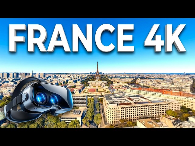 Paris France 4K 360