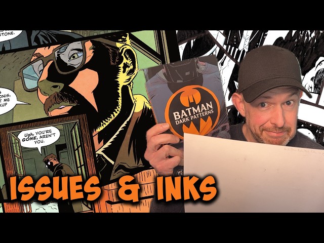 Hayden Sherman & Batman: Dark Patterns Original Art