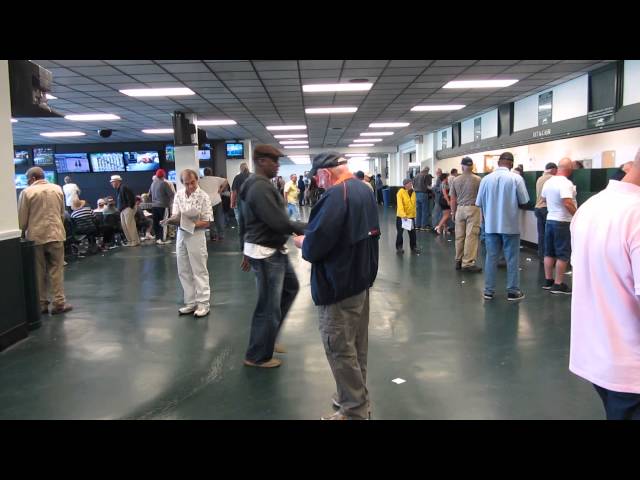 Suffolk Downs in HD - Professional Bettors Area and Windows