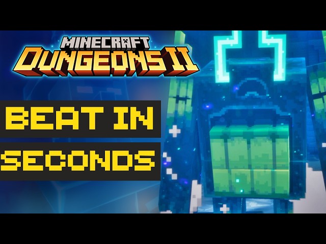 This Build DESTROYS Every Boss in Minecraft Dungeons 2