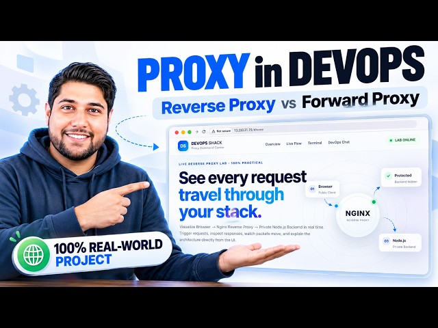 How Proxy Really Works in DevOps | Reverse Proxy vs Forward Proxy + Real Project