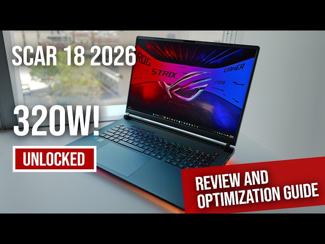 Asus Scar 18 (2026) Review & Guide: RTX 5090 Power That Can Actually Be Quiet