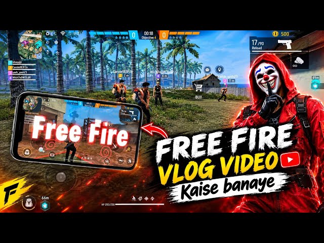 Free Fire Video Editing In Capcut Pro  | Free Fire Vlog Video Kaise Banaye| Free Fire Vlog Editing 