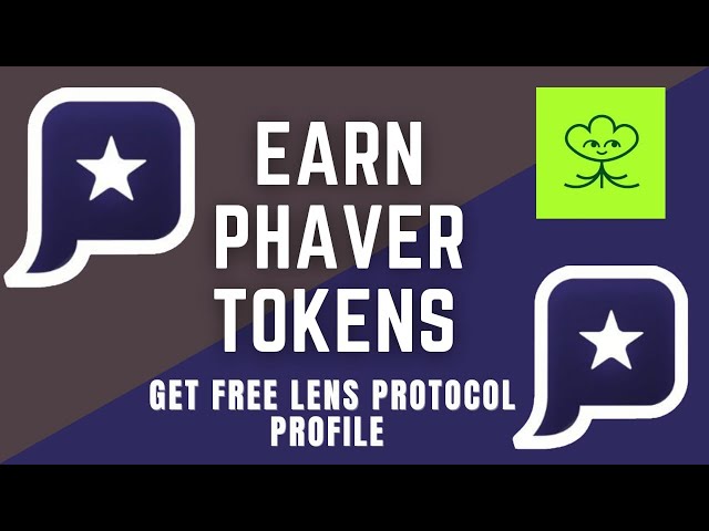 HOW TO EARN PHAVER TOKENS AND GET FREE LENS PROTOCOL HANDLE!
