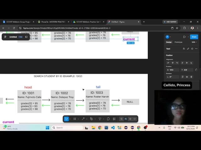 Student Grade Management System | Java Doubly Linked List | Midterm Practice Set.