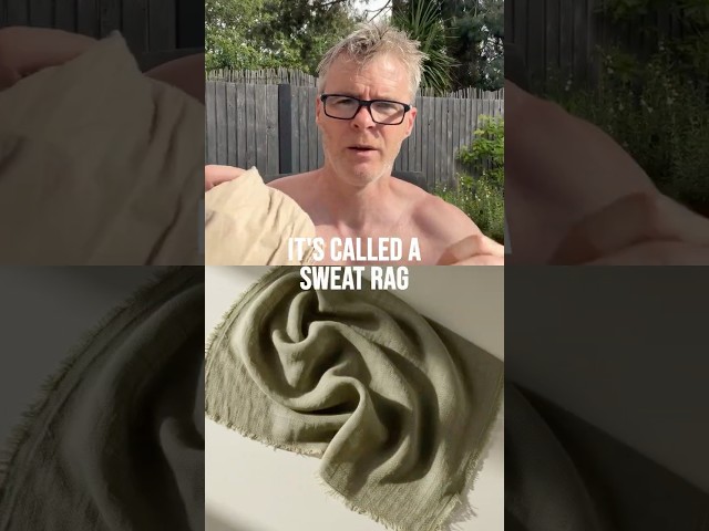 Beat the Heat: The Military Sweat Rag Sleep Hack