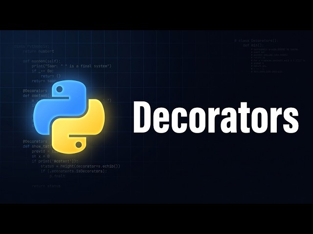 Python Decorators Explained — How to Write Your Own | Python Course Module 8, Topic 6
