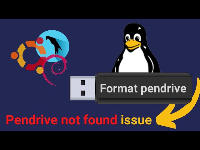 Formatting USB and USB not showing issue solving in linux, parrot os