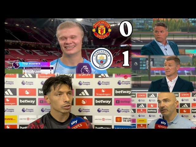 JOE HART & MICHAEL OWEN GO WILD! Ten-Man Man City Shock Old Trafford In A Massive Derby Showdown!