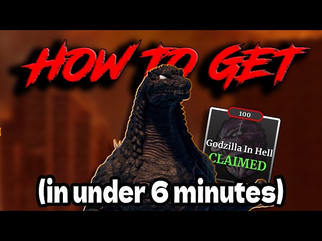 EASIEST Ways to Get Godzilla in Hell in Less than 6 MINUTES EXPLAINED | Kaiju Alpha