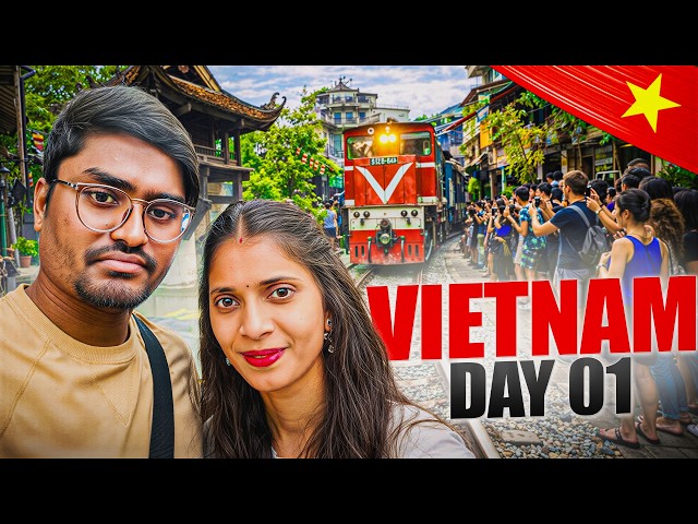 First day in Vietnam 😱 What happened on Train Street? | Vietnam Day 1 Telugu Vlog