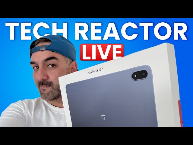 Oneplus Pad 3 - TECH REACTS( EP2 )