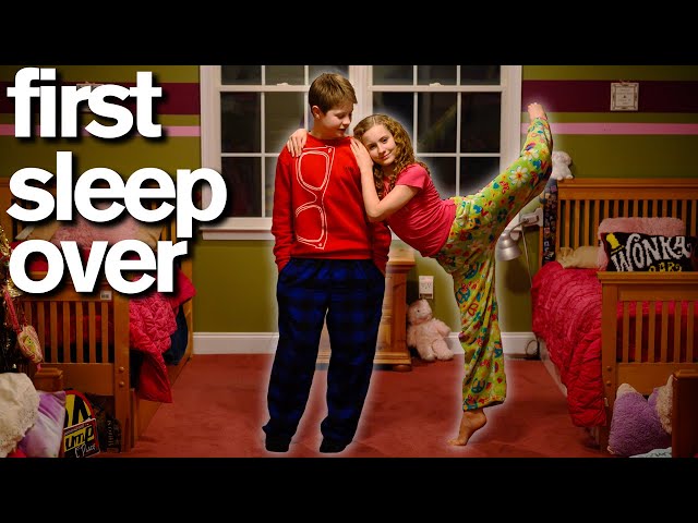 My Son's First Sleepover With His Crush *SWEET*