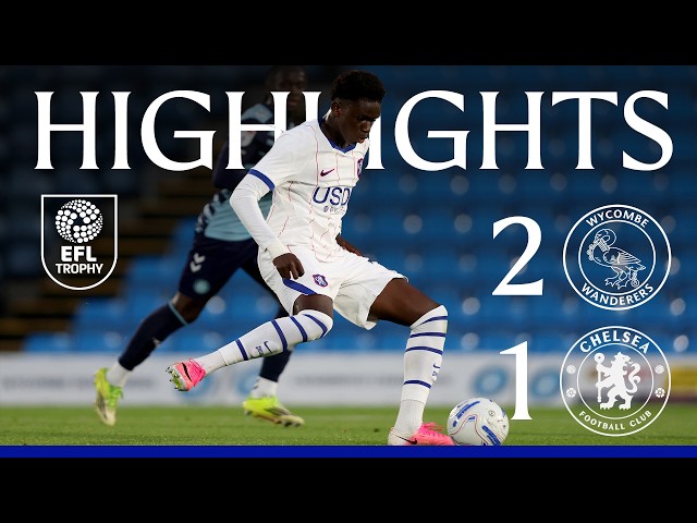 Wycombe Wanderers 2-1 Cobham Next Gen | HIGHLIGHTS | EFL Trophy | 2026/27
