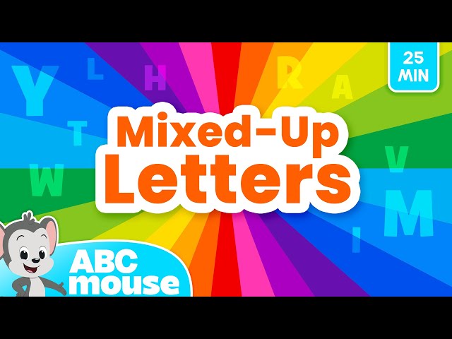 Mixed-Up Alphabet Magic in HD TV | 25 MINUTES | Spin the Wheel Compilation by ABCmouse 🎶 🔀