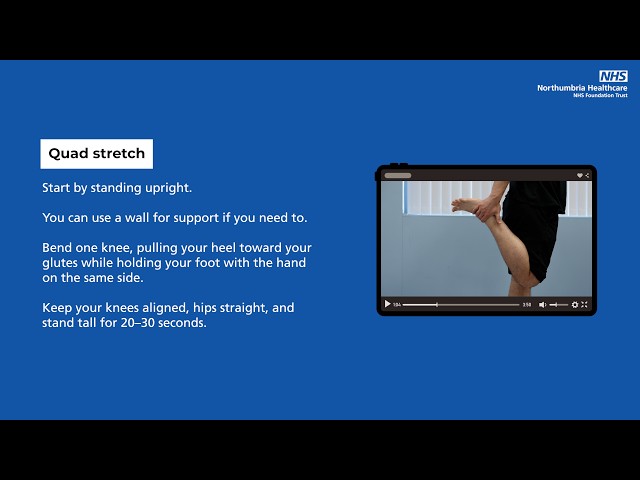 Quad stretch