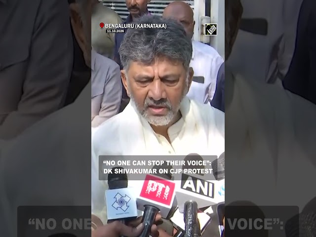 DK Shivakumar backs CJP’s right to protest, says Congress will fight to protect voters’ rights