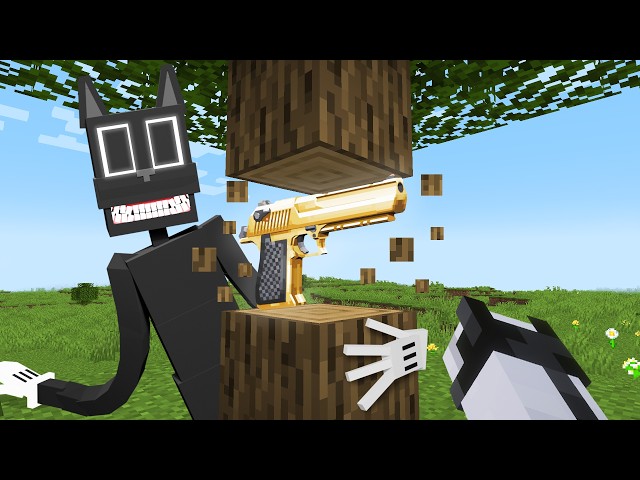 Horror Minecraft, But Drops Are GUNS