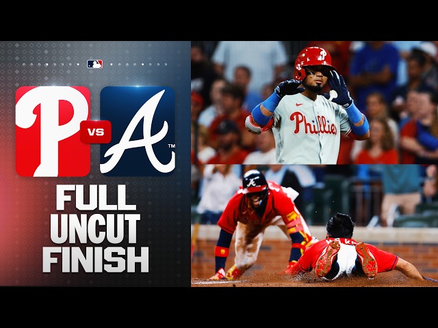 GAME OF THE YEAR!? 🍿 The Phillies and Braves play an ABSOLUTE CLASSIC in extras! 🔥 (FULL FINISH)