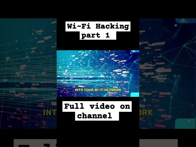 Wifi security tutorial #kalilinux #kalilinuxtools #kalilinuxtutorial #ethicalhacking #short #shorts