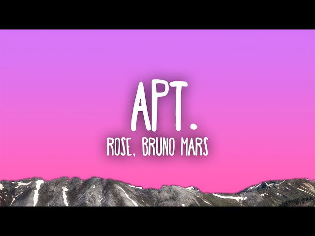 ROSÉ & Bruno Mars - APT.