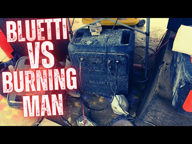 Surviving at Burning Man | BLUETTI Elite 400 Review | Amazon Prime Big Deal Days