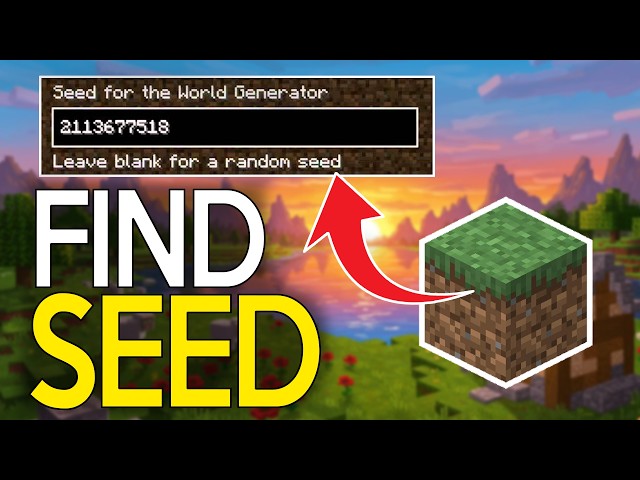 How to Find Your Minecraft Seed