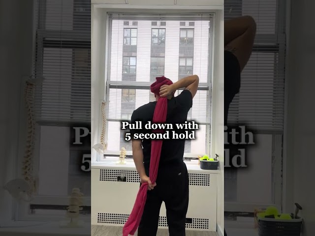 The Towel Stretch Your Shoulders Need