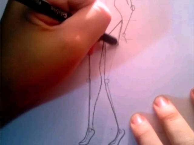 How to draw a body |Comment dessiner un corp♥